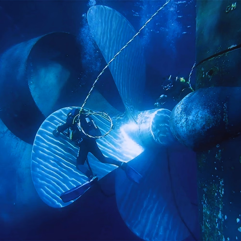 Hull cleaning and underwater maintenance