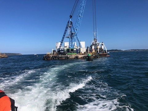 Marine salvage and recovery support